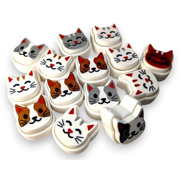 Single cat face fidget clickers great party gifts,‎ teacher prizes - Picture 3 of 3